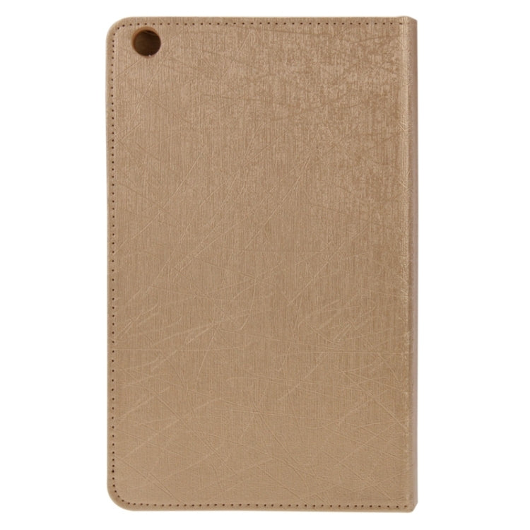 For Lenovo IdeaTab A8-50 / A5500 Steel Wire Texture Magnetic Horizontal Flip Leather Case with Holder