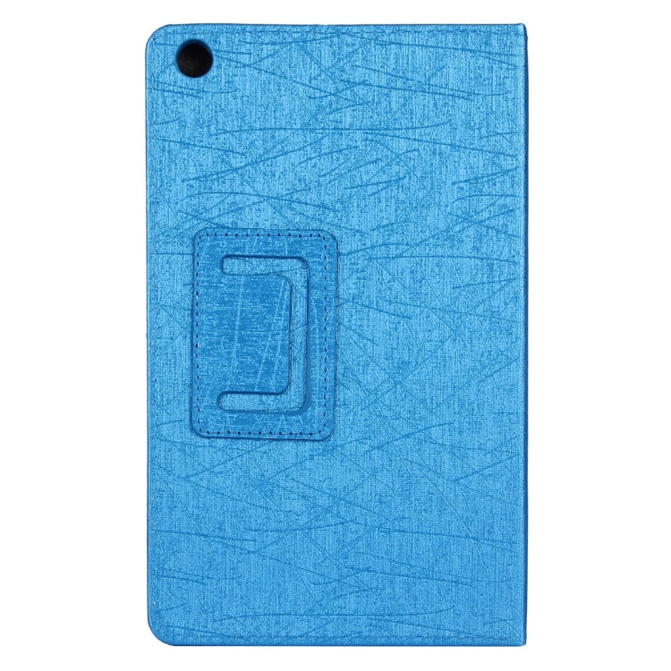 For Lenovo IdeaTab A8-50 / A5500 Steel Wire Texture Magnetic Horizontal Flip Leather Case with Holder