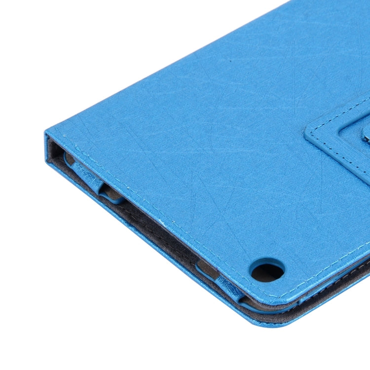 For Lenovo IdeaTab A8-50 / A5500 Steel Wire Texture Magnetic Horizontal Flip Leather Case with Holder