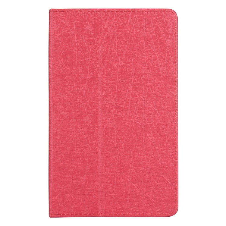 For Lenovo IdeaTab A8-50 / A5500 Steel Wire Texture Magnetic Horizontal Flip Leather Case with Holder