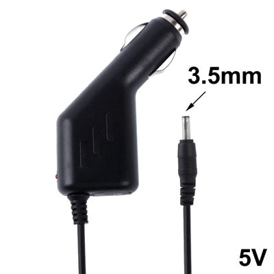 Car Charger for S-WMC-1631S, S-WMC-1633S, Output Tip:3.5mm, Output: DC 5V(Black)