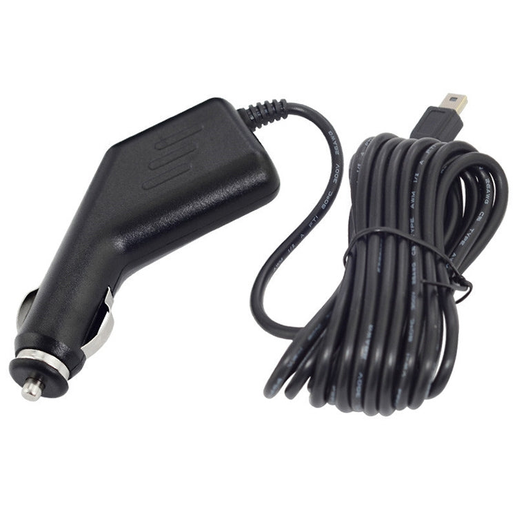Mini USB Car Charger for Tablet PC, Output: DC 5V / 2A(Black)