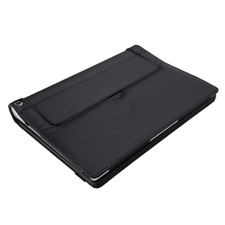 2 in 1 Detachable Bluetooth Keyboard Karst Texture Leather Tablet Case for Lenovo YOGA TABLET 2 / 1050F