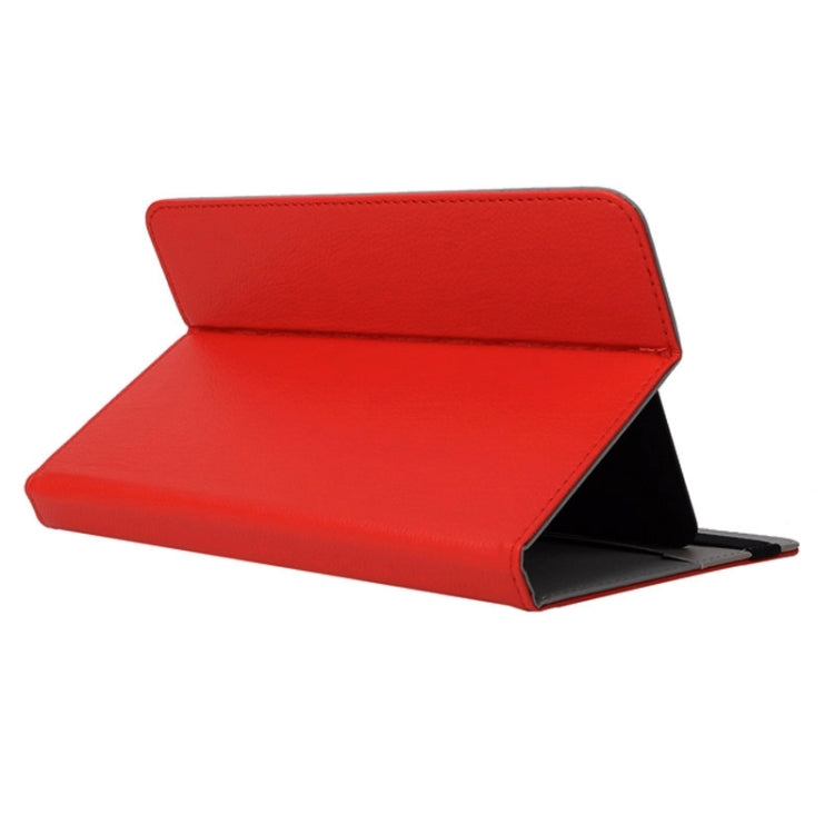 Litchi Texture Universal Horizontal Flip Leather Case with Holder & Card Slots & Wallet for 7 inch Tablet PC