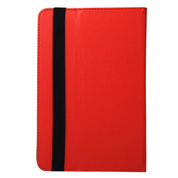 Litchi Texture Universal Horizontal Flip Leather Case with Holder & Card Slots & Wallet for 7 inch Tablet PC
