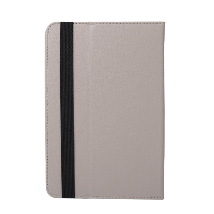 Litchi Texture Universal Horizontal Flip Leather Case with Holder & Card Slots & Wallet for 7 inch Tablet PC