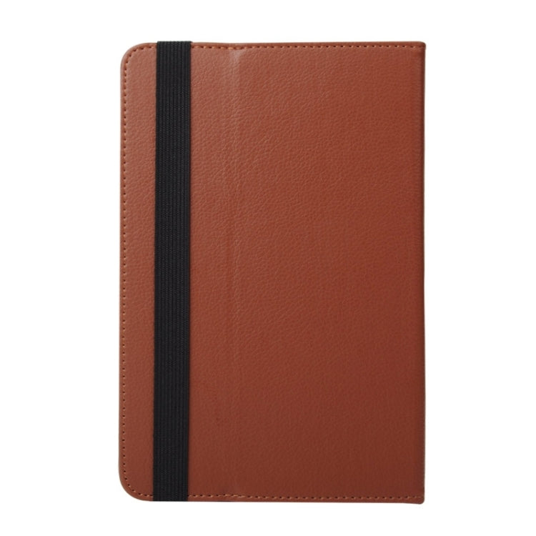 Litchi Texture Universal Horizontal Flip Leather Case with Holder & Card Slots & Wallet for 7 inch Tablet PC