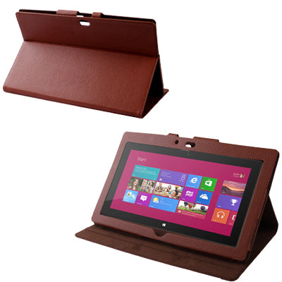 Litchi Texture Leather Case with Sleep / Wake-up &