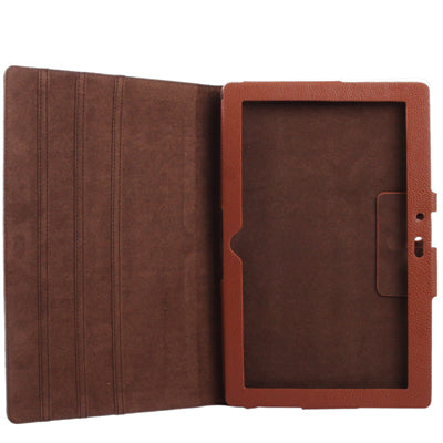 Litchi Texture Leather Case with Sleep / Wake-up &