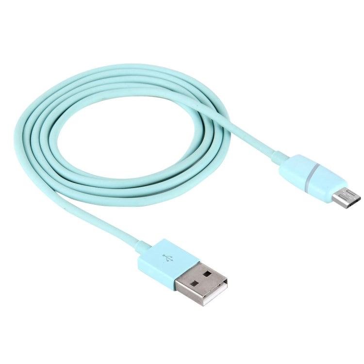 1M Circular Bobbin Gift Box Style Micro USB to USB 2.0 Data Sync Cable with LED Indicator Light, For Samsung, HTC, Sony, Huawei, Xiaomi