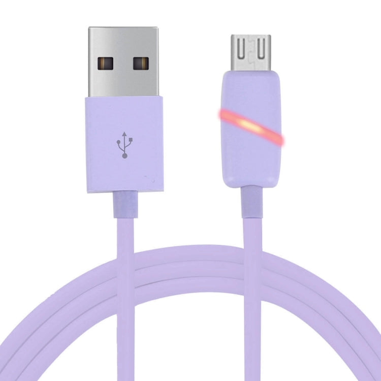 1M Circular Bobbin Gift Box Style Micro USB to USB 2.0 Data Sync Cable with LED Indicator Light, For Samsung, HTC, Sony, Huawei, Xiaomi