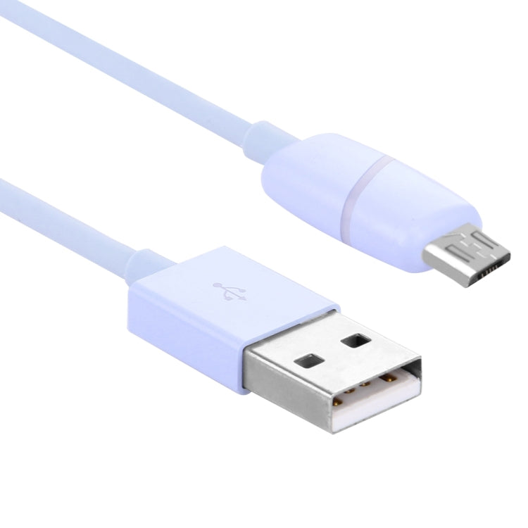 1M Circular Bobbin Gift Box Style Micro USB to USB 2.0 Data Sync Cable with LED Indicator Light, For Samsung, HTC, Sony, Huawei, Xiaomi