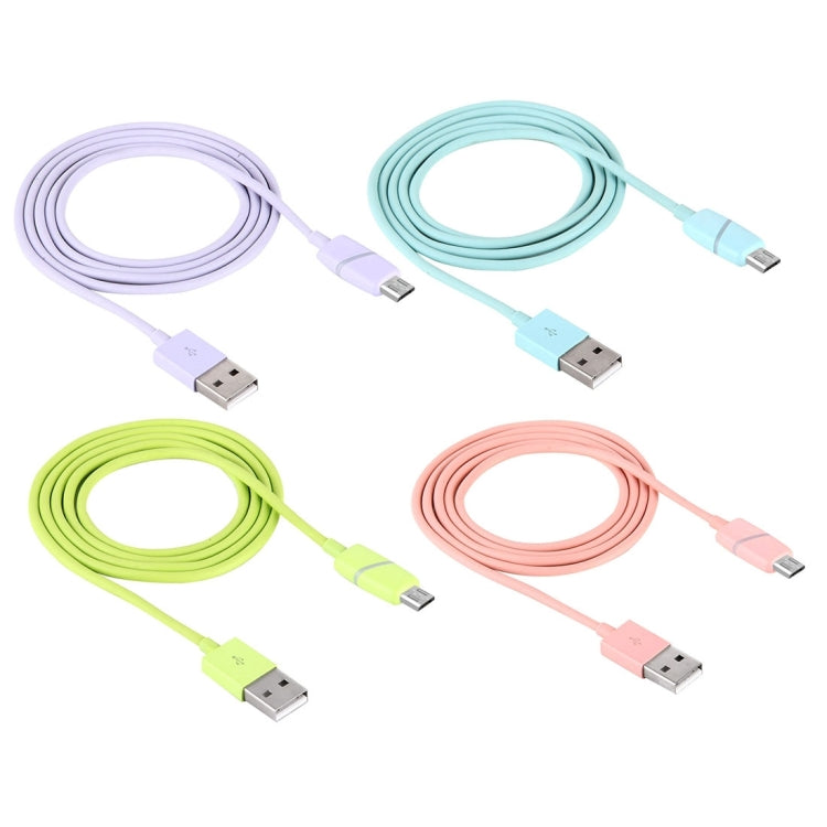 1M Circular Bobbin Gift Box Style Micro USB to USB 2.0 Data Sync Cable with LED Indicator Light, For Samsung, HTC, Sony, Huawei, Xiaomi