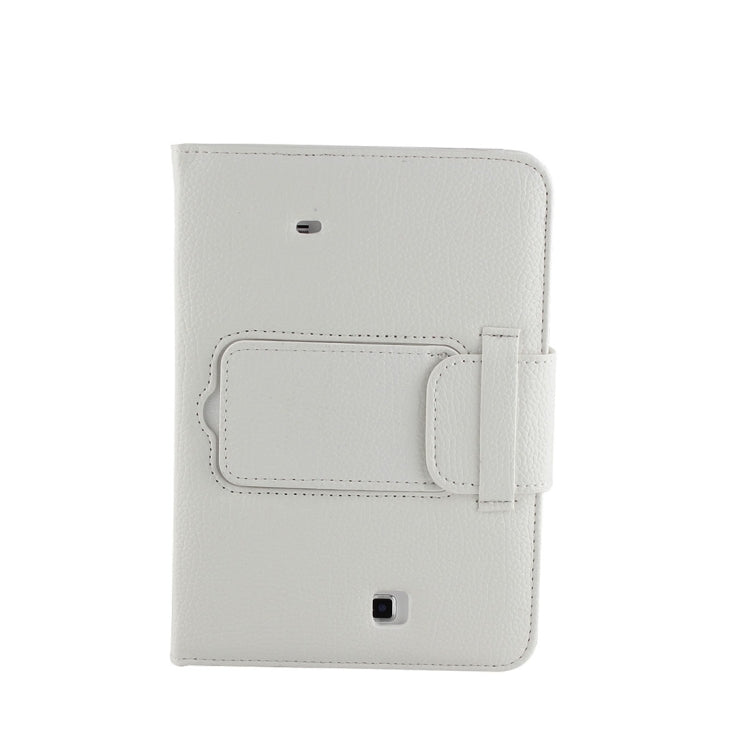 For Galaxy Tab 4 7.0 / T230 Separable Litchi Texture Horizontal Flip Leather Tablet Case + Bluetooth Keyboard with Holder & Selfie Function