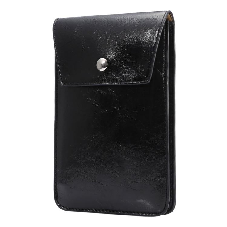 Crazy Horse Texture Universal Business Vertical Two Layers Multi-function Leather Shoulder Bag with Card Slots for iPhone 6 Plus & 6S Plus / Galaxy S7 Edge / Huawei Mate 8