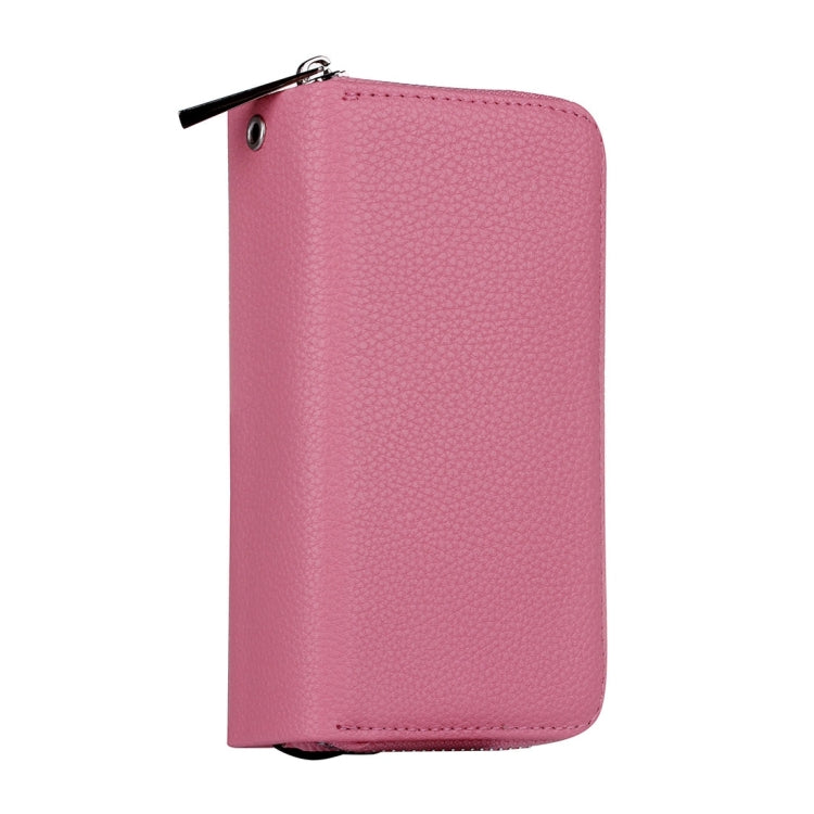 For Galaxy S7 / G930 Lithi Texture Separable Horizontal Flip Leather Case with Card Slots & Wallet & Photo Frame & Lanyard