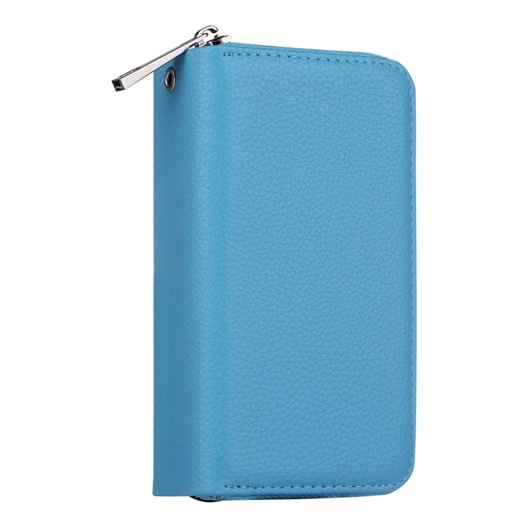 For Galaxy S7 Edge / G935 Zipper Lithi Texture Separable Horizontal Flip Leather Case with Card Slots & Wallet & Photo Frame & Lanyard