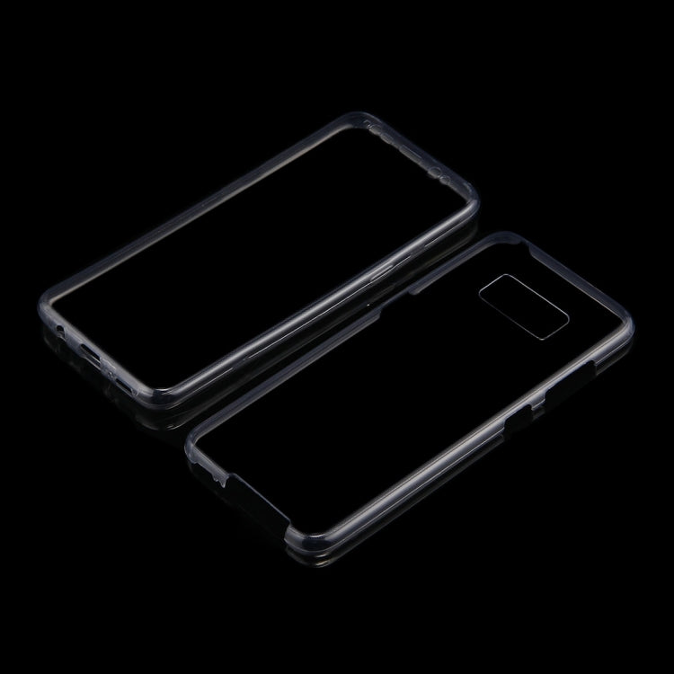 For Galaxy S8 0.75mm Double-sided Ultra-thin Transparent TPU Protective Case