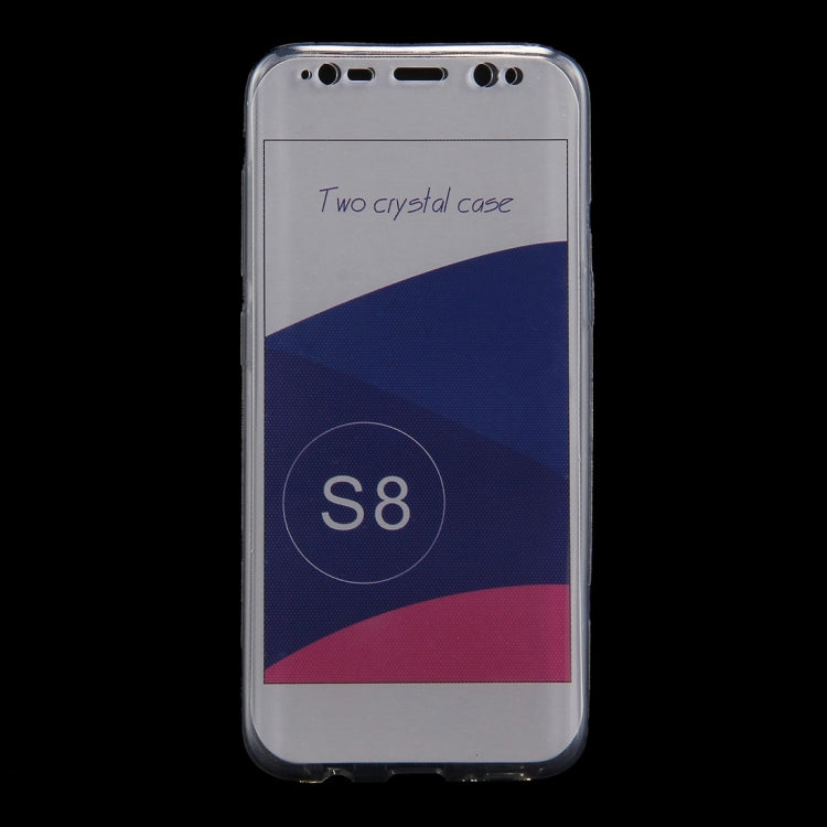 For Galaxy S8 0.75mm Double-sided Ultra-thin Transparent TPU Protective Case