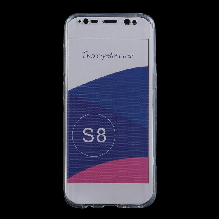 For Galaxy S8 0.75mm Double-sided Ultra-thin Transparent TPU Protective Case