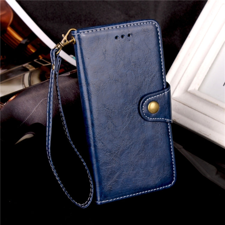 For Galaxy Note 8 Retro Crazy Horse Texture Wax Fake Leather Horizontal Flip Leather Case with Holder & Card Slots & Wallet & Lanyard