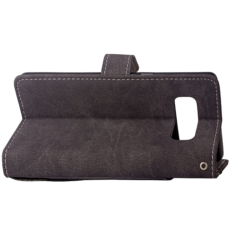 For Galaxy Note 8 Matte Leather Horizontal Flip Leather Case with Holder & Card Slots & Wallet & Photo Frame