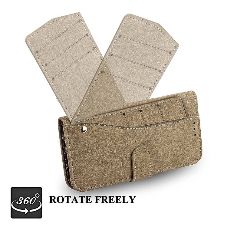 For Galaxy Note 8 Matte Leather Horizontal Flip Leather Case with Holder & Card Slots & Wallet & Photo Frame