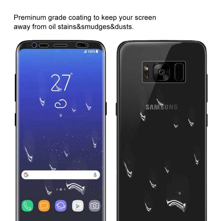 For Galaxy S8 0.1mm HD TPU Front + Back Screen Protector