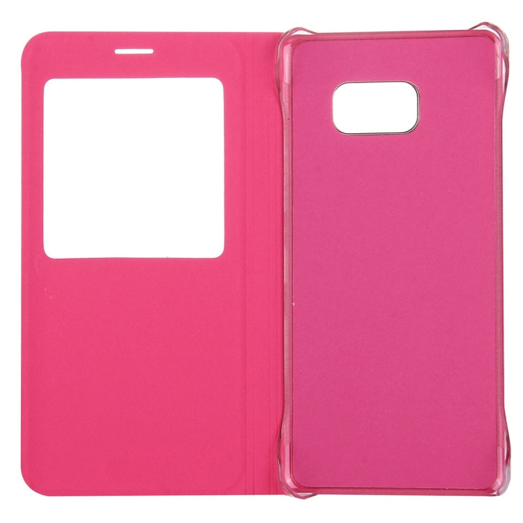 For Galaxy S7 / G930 Litchi Texture Horizontal Flip Leather Case with Call Display ID