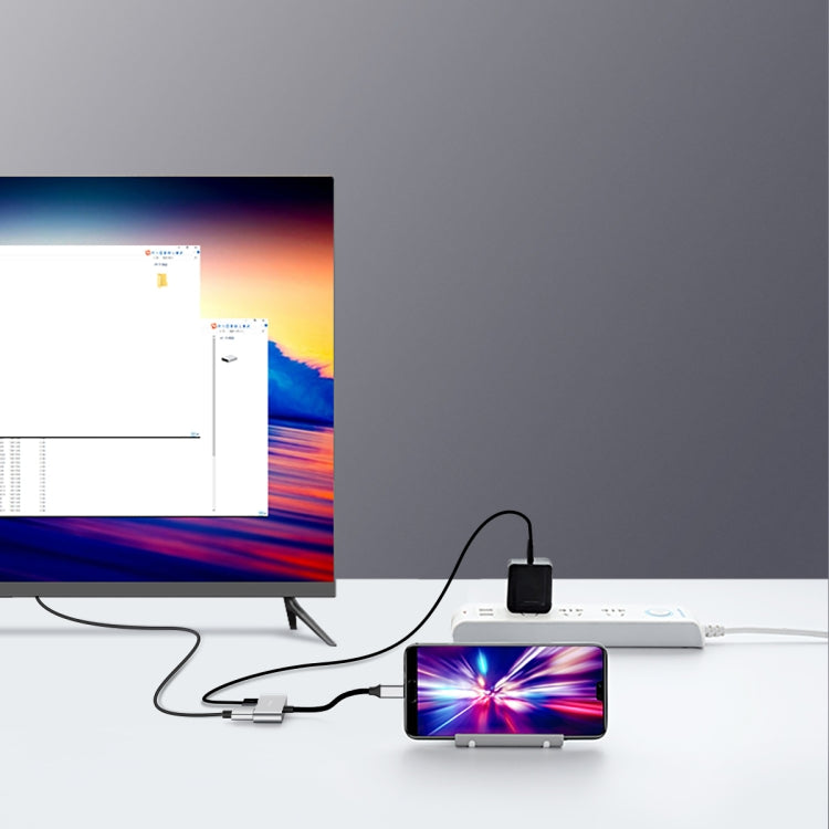 Rock Type-C to HDMI+PD Adapter Cable