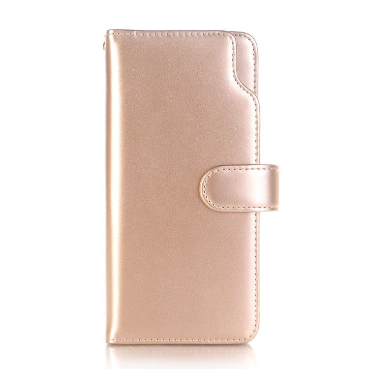 For Galaxy Note 8 PU Leather 3-layer 2 in 1 Horizontal Flip Protective Case with Card Slots & Wallet