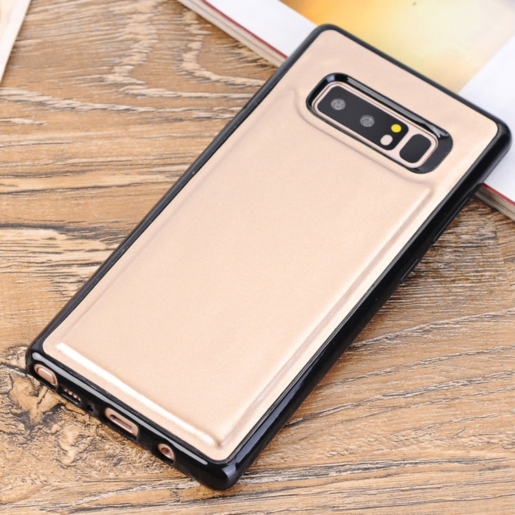 For Galaxy Note 8 PU Leather 3-layer 2 in 1 Horizontal Flip Protective Case with Card Slots & Wallet