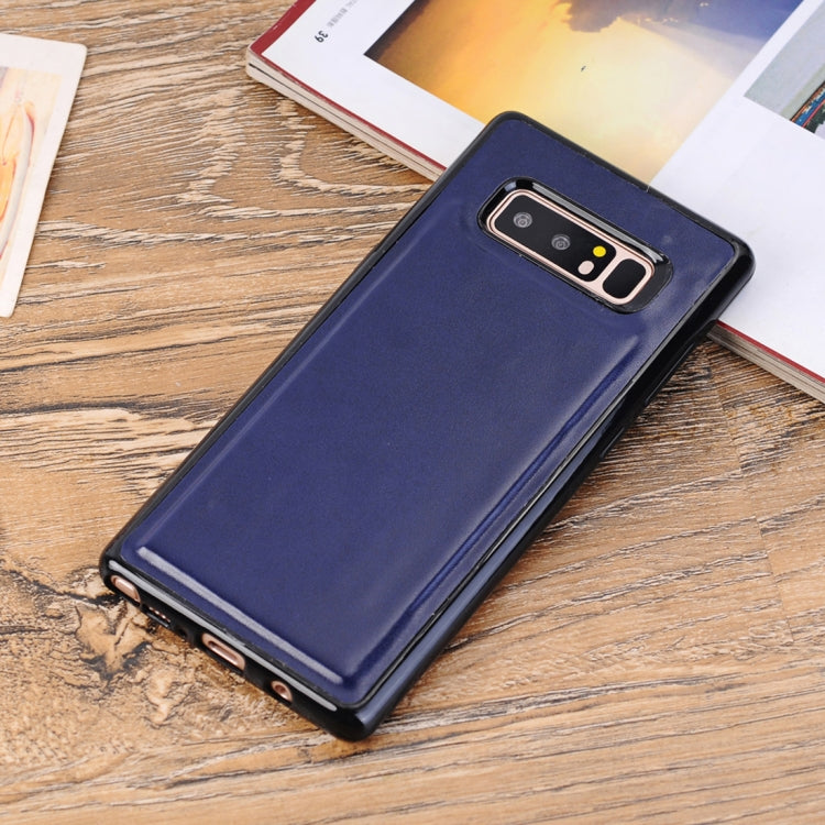 For Galaxy Note 8 PU Leather 3-layer 2 in 1 Horizontal Flip Protective Case with Card Slots & Wallet