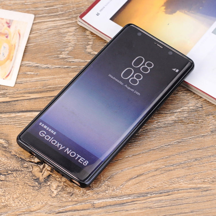 For Galaxy Note 8 PU Leather 3-layer 2 in 1 Horizontal Flip Protective Case with Card Slots & Wallet