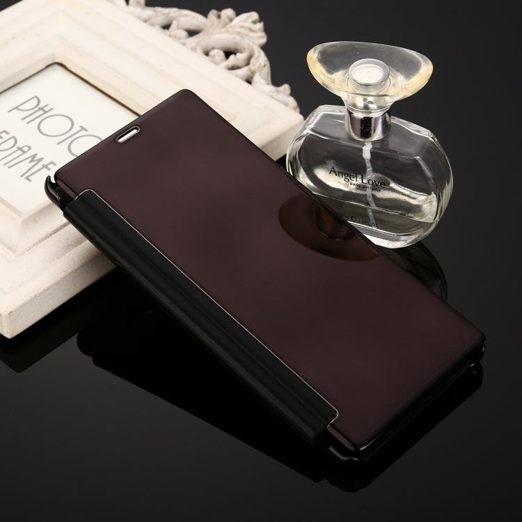 For Galaxy Note 8 Electroplating Mirror Horizontal Flip Leather Case