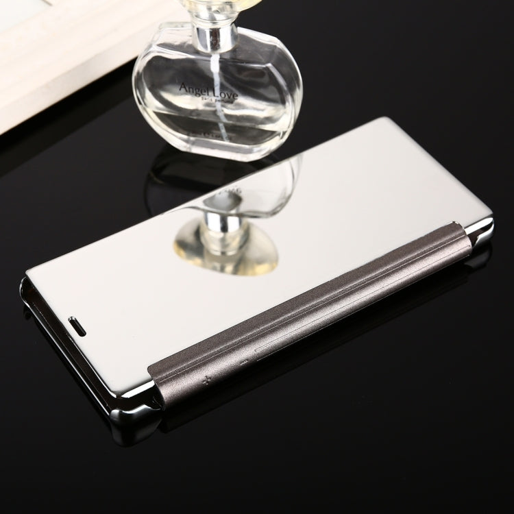 For Galaxy Note 8 Electroplating Mirror Horizontal Flip Leather Case