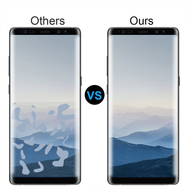 50 PCS 0.1mm HD 3D Curved PET Full Screen Protector for Galaxy Note 8