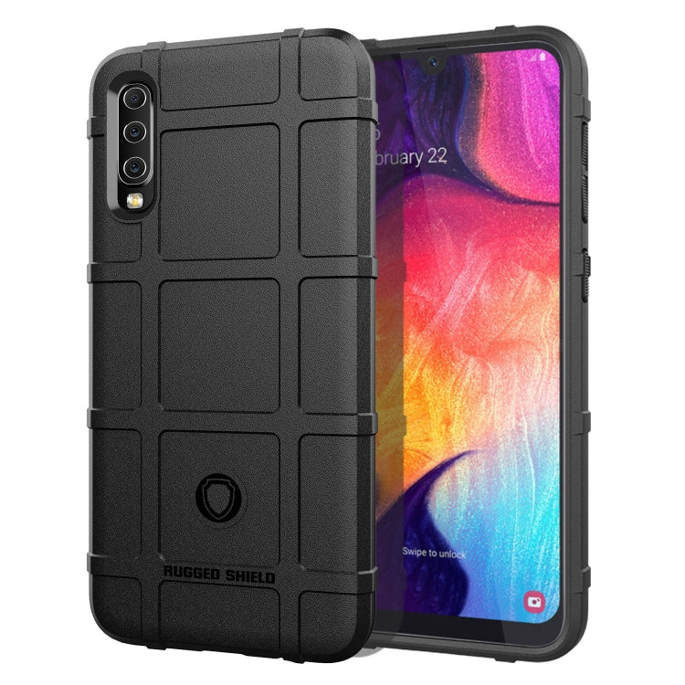 Shockproof Rugged Shield Full Coverage Protective Silicone Case for Galaxy A50