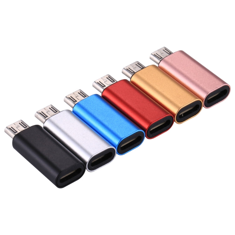 8 Pin Female to Micro USB Male Metal Shell Adapter, For Samsung / Huawei / Xiaomi / Meizu / LG / HTC and Other Smartphones