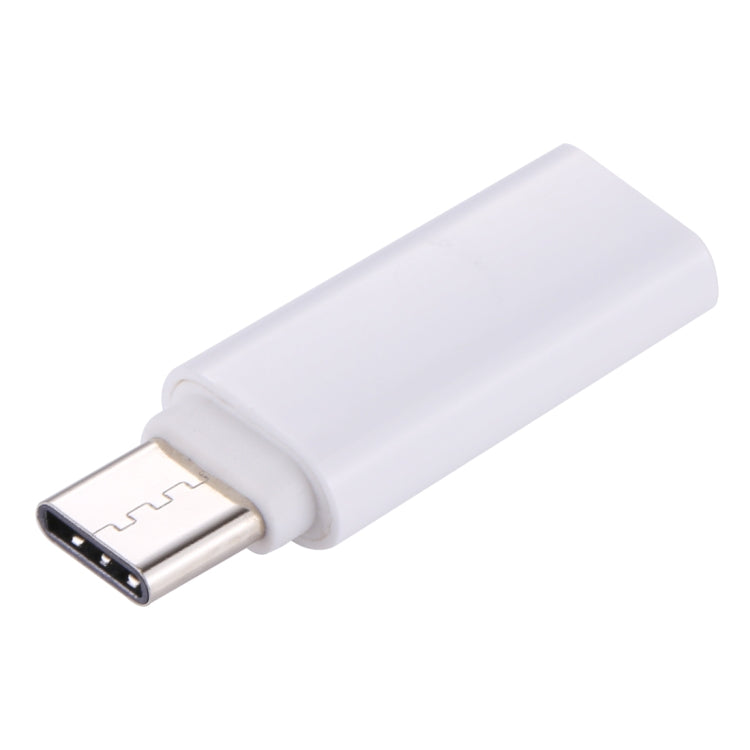 3.5mm Audio Female to USB-C / Type-C Male Adapter, For Galaxy S8 & S8 + / LG G6 / Huawei P10 & P10 Plus / Oneplus 5 / Xiaomi Mi6 & Max 2 and other Smartphones(White)