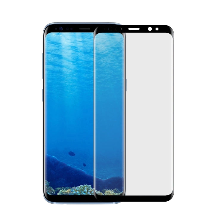 For Galaxy S8 + / G9550 Angibabe 0.1mm PET Curved Electroplate Front Soft Full Screen Protector Film