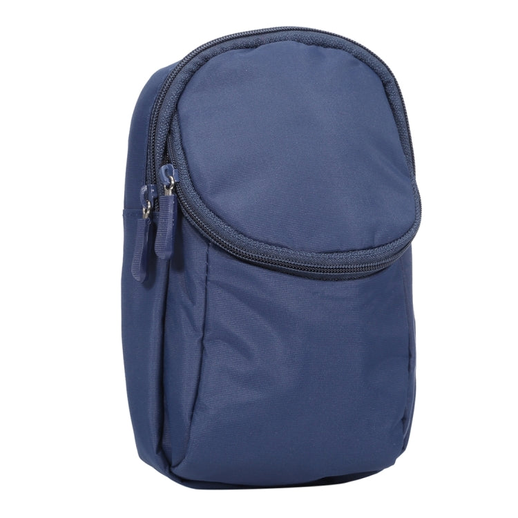 Universal Double Layer Zipper Multi-functional Leisure Style Sports Arm Bag for iPhone