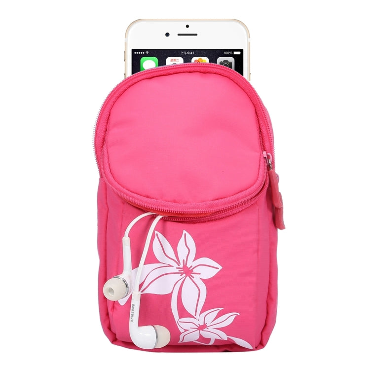 Universal Double Layer Zipper Multi-functional Leisure Style Sports Arm Bag for iPhone