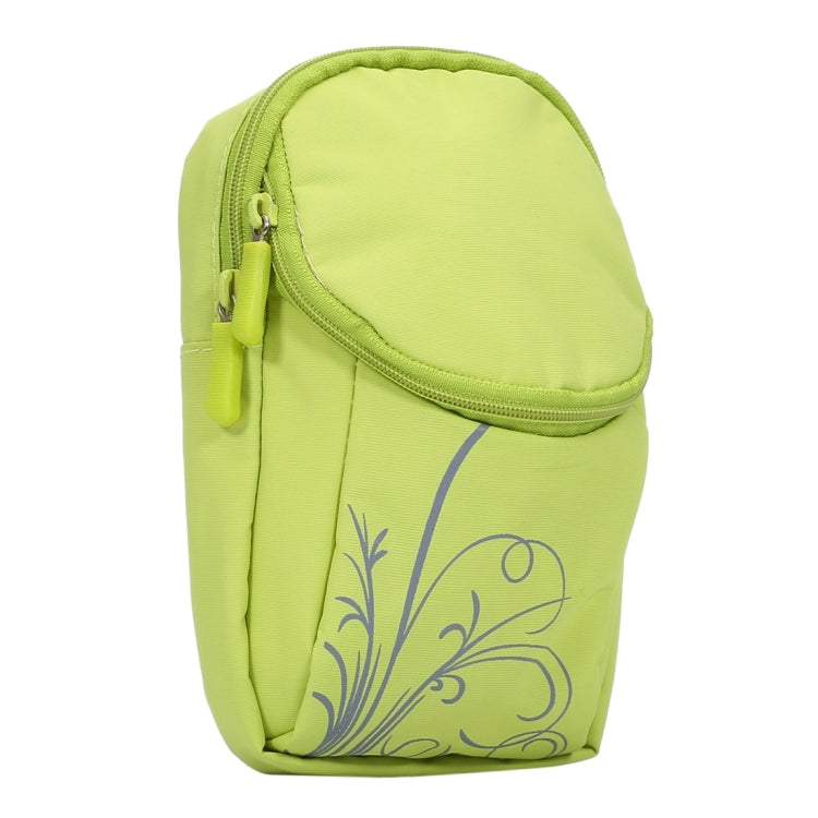 Universal Double Layer Zipper Multi-functional Leisure Style Sports Arm Bag for iPhone