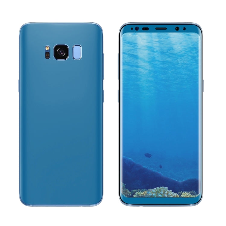 For Galaxy S8 + / G9550 Angibabe 0.1mm PET Curved Electroplate Front + Back Soft Full Screen Protector Film