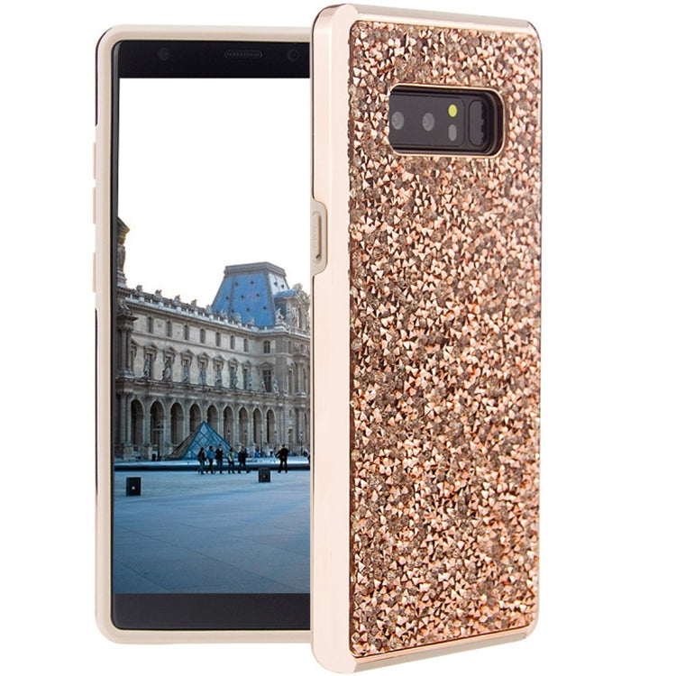 For Galaxy Note 8 Diamond series Electroplating PC TPU Protective Case