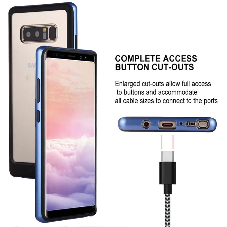 GOOSPERY New Bumper X for Galaxy Note 8 PC + TPU Shockproof Hard Protective Back Case