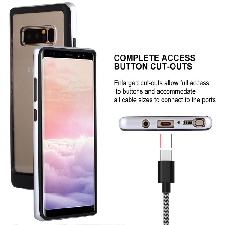 GOOSPERY New Bumper X for Galaxy Note 8 PC + TPU Shockproof Hard Protective Back Case