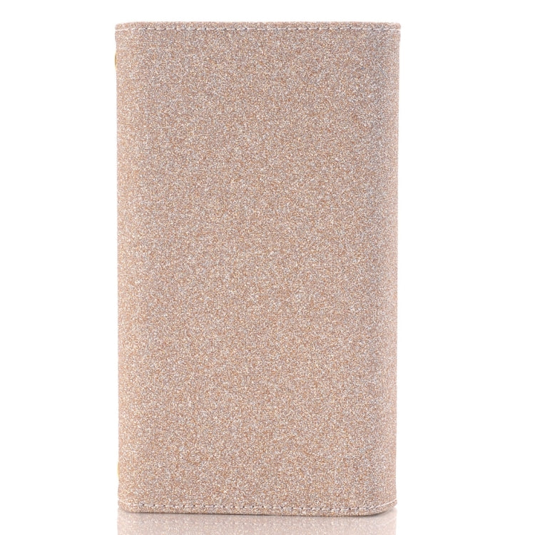 Glitter 2 in 1 Wallet Style Detachable Leather Case Shoulder Chain Bag with Card Slots for Galaxy S7 / G930