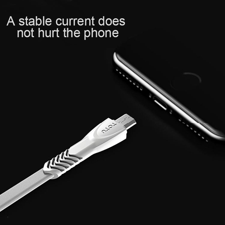 TOTUDESIGN 1m 2.1A TPE USB to Micro USB Data Sync Charge Cable, For Galaxy, Huawei, Xiaomi, LG, HTC and Other Smart Phones
